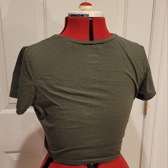 Cropped green Wild fable tee - Picture 2 of 3